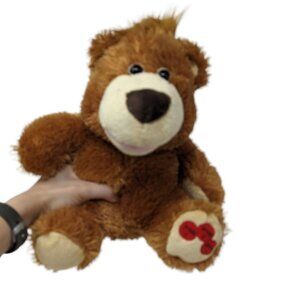 Imagine Nation Brown Storyteller Talking Teddy Bear Plush Stuffed Animal Toy